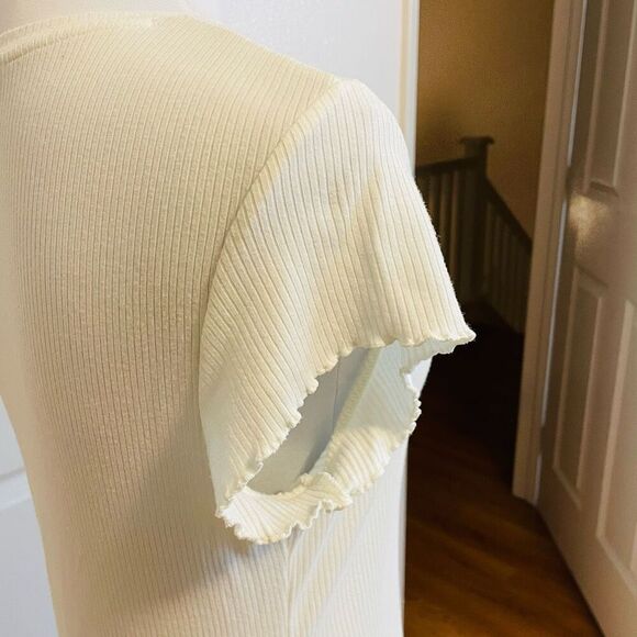 Patagonia Women's Rib-Knit Top Cream Size Medium - Picture 10 of 11